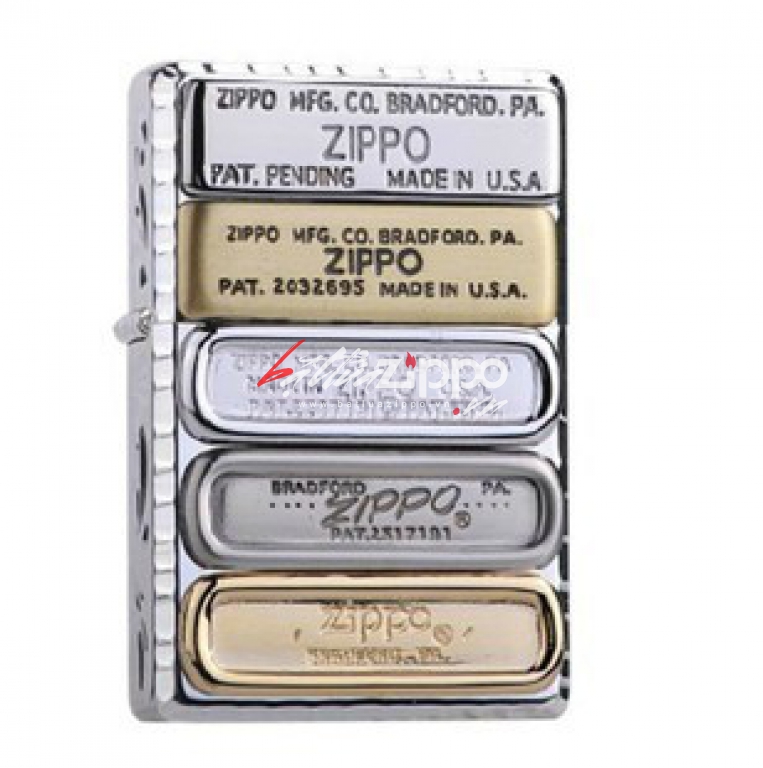 Bật lửa Zippo Phiên Bản Limited Hoạ tiết 12 đáy zippo qua các thời kỳ BMV-S