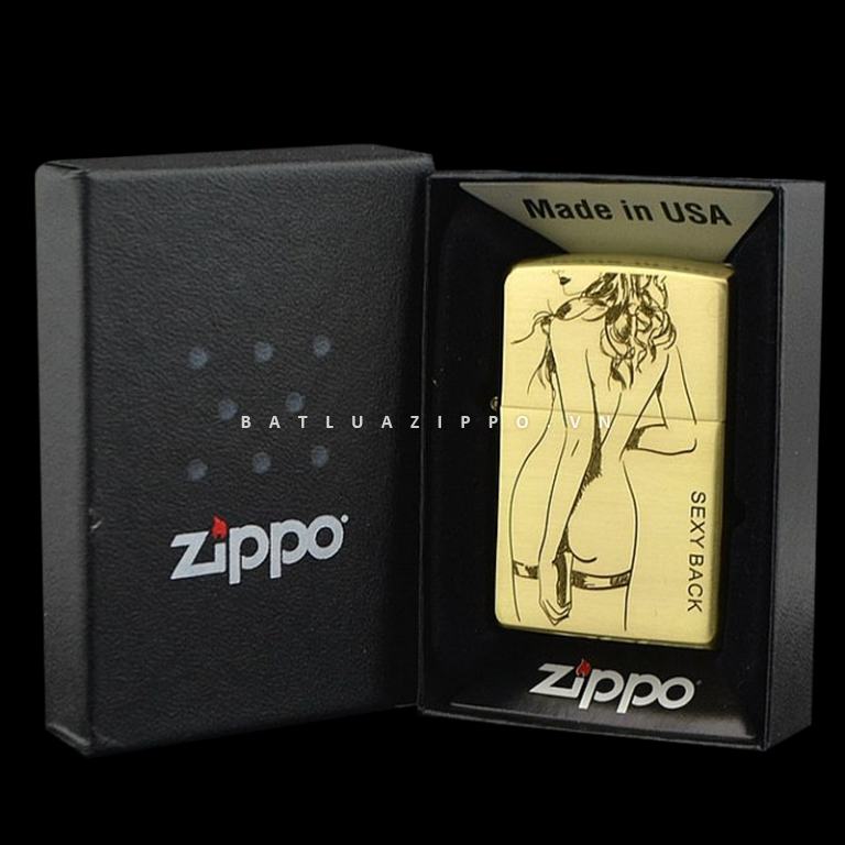Bật lửa Zippo chính hãng back Sexy American