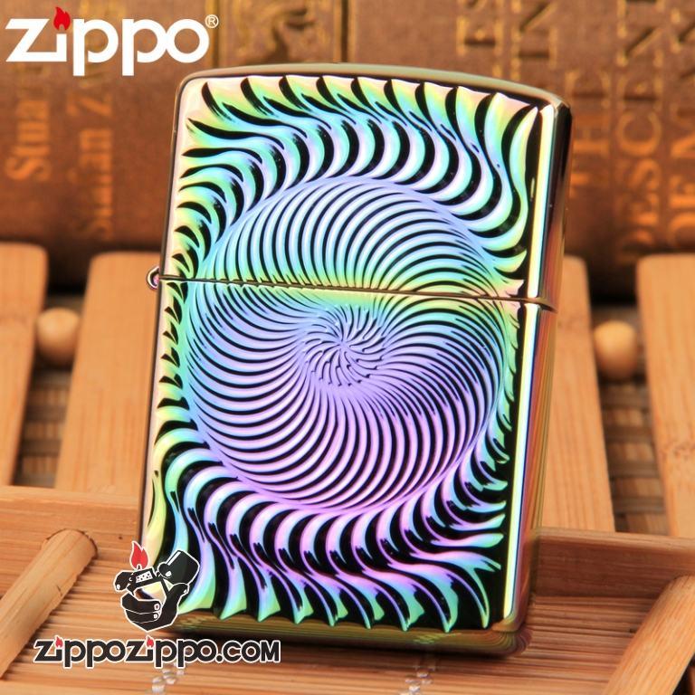 Bật lửa ZIppo bảng màu xoáy phiên bản giới hạn