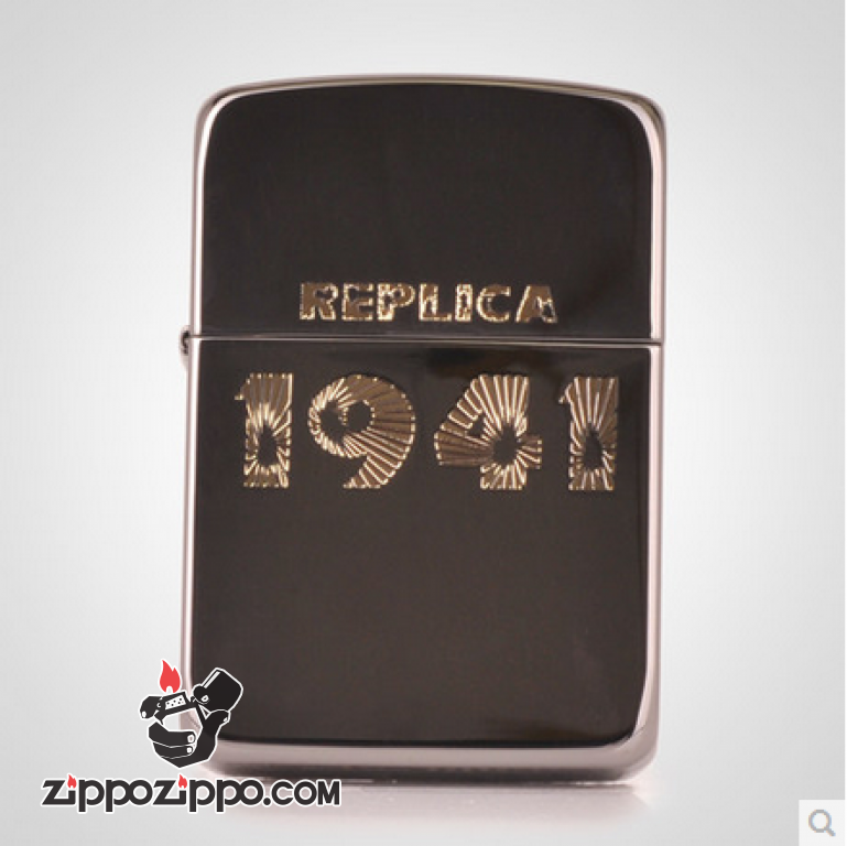 Bật lửa Zippo đen phiên bản 1941 Replica