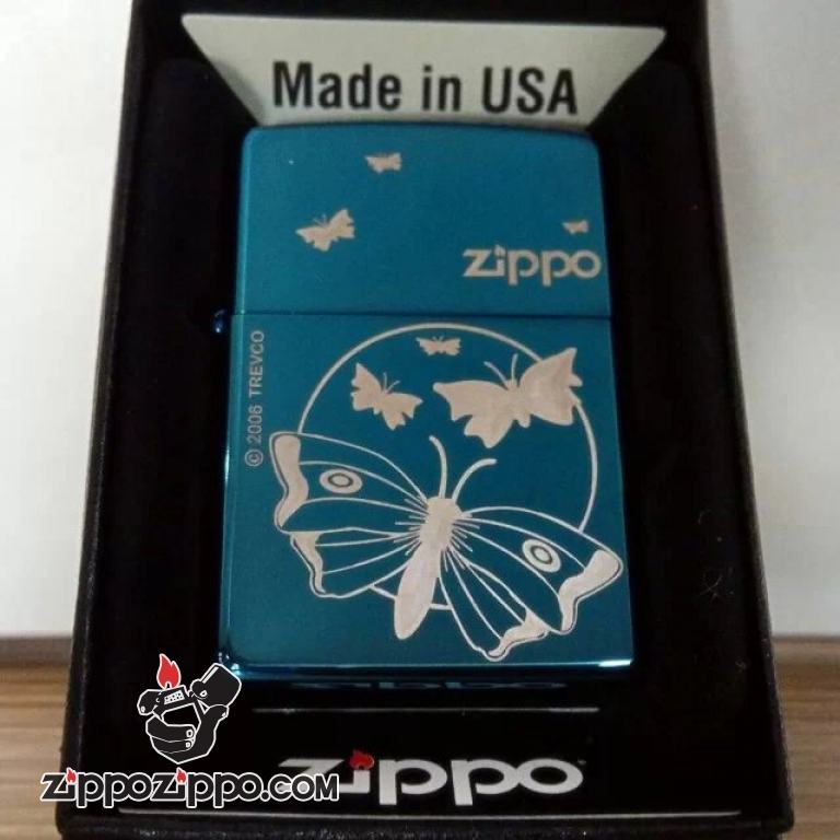 Bật lửa Zippo phiên bản Original in hình bướm