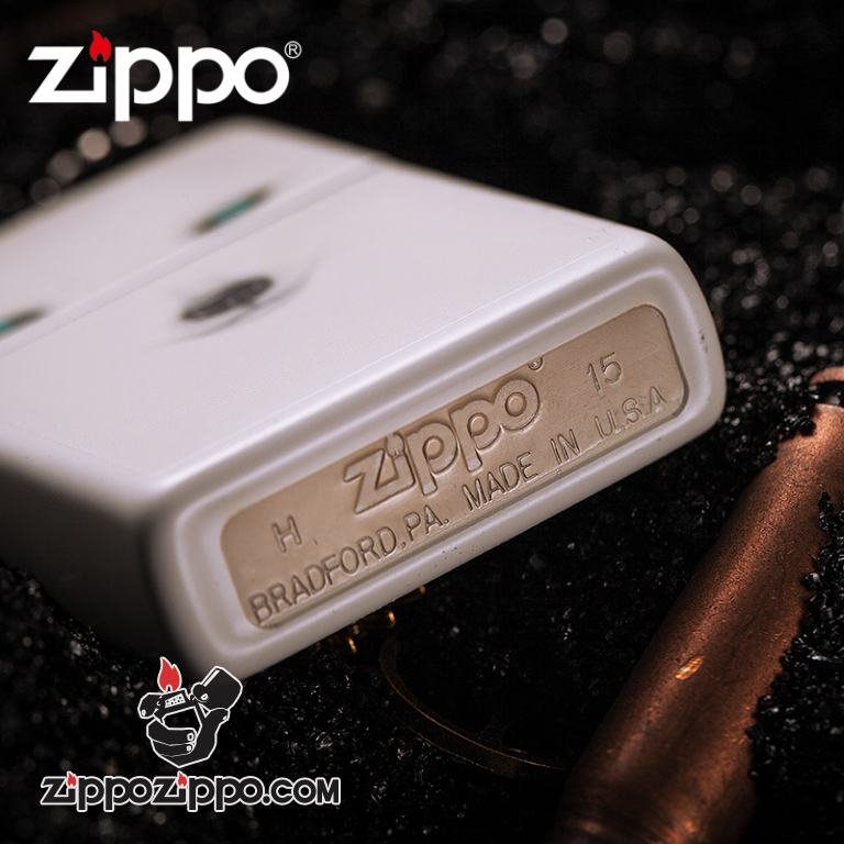 Bật lửa Zippo phiên bản Genuine trắng