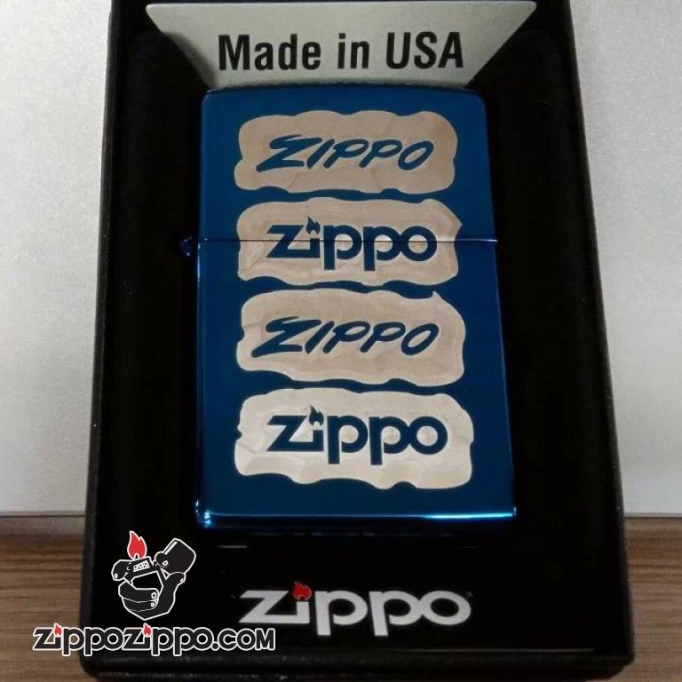 Bật lửa Zippo phiên bản Original Zippo băng xanh