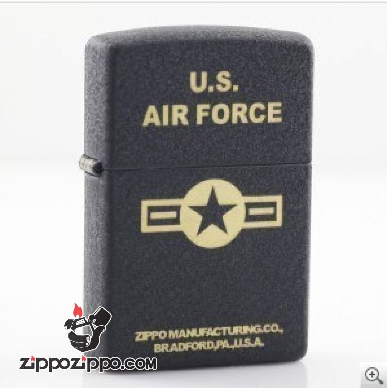 Bật lửa Zippo phiên bản đen nứt USAF