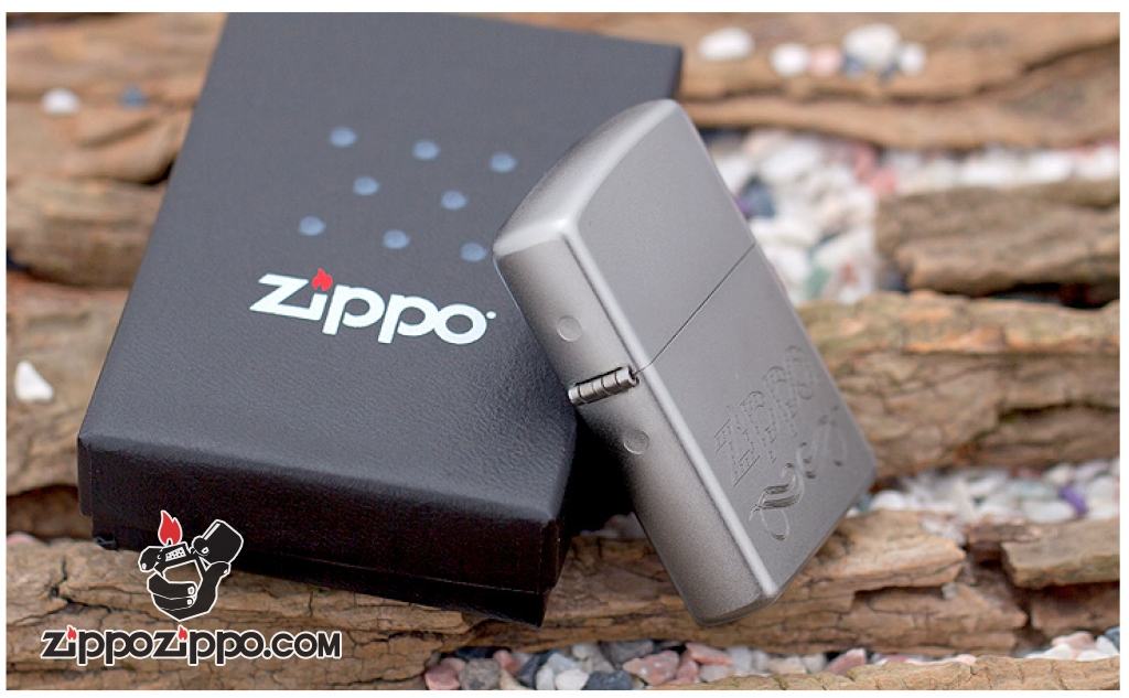 Bật lửa Zippo phiên bản Crom Zippo Logo