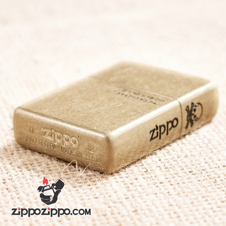 Bật lửa Zippo phiên bản đồng khắc ZIPPO.MFG.CO.