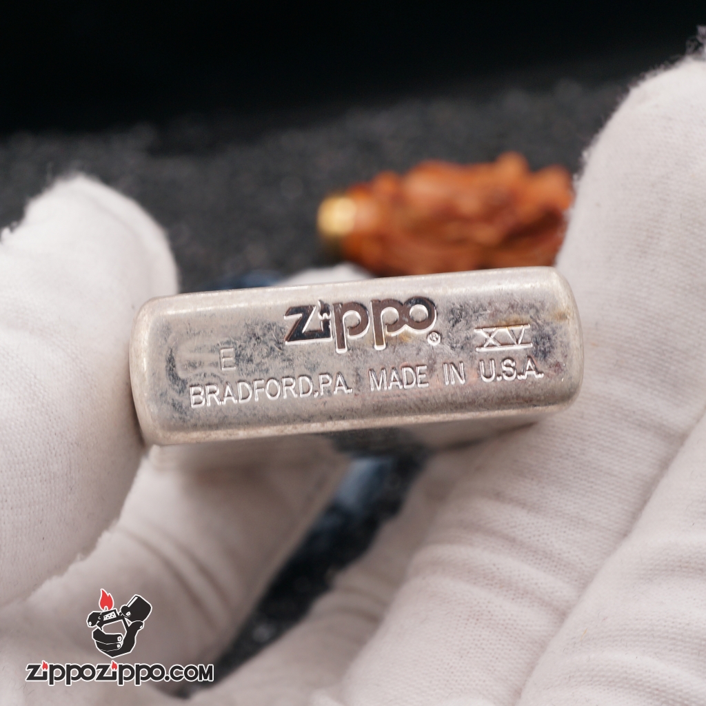 Bật Lửa Zippo Cổ Limeted + Cô gái tóc vàng XV ( 1999 )