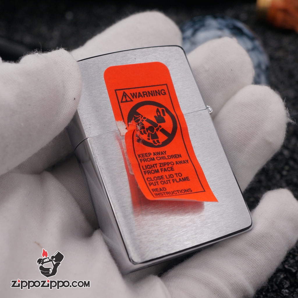 Bật lửa zippo cổ Motorola IX mầu bạc (1993)