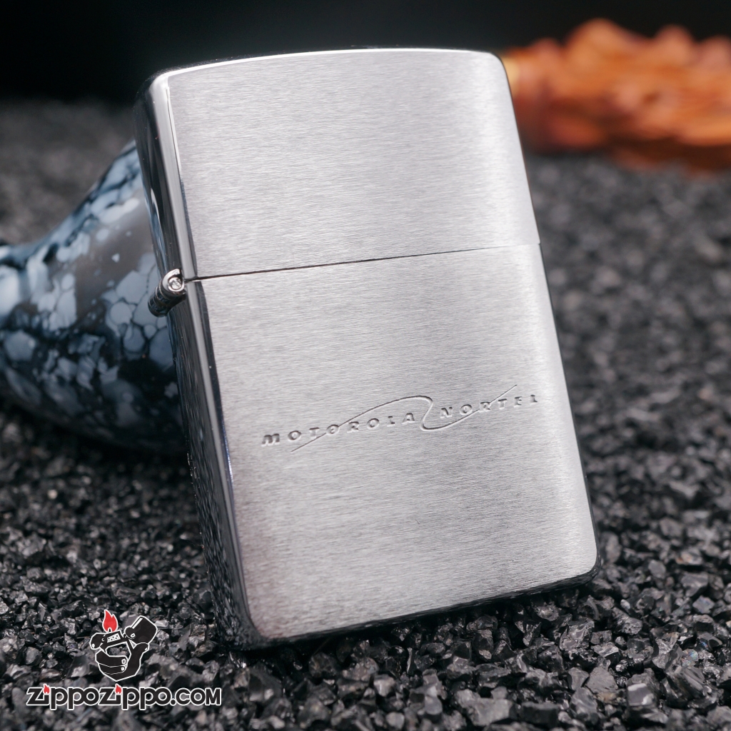 Bật lửa zippo cổ Motorola IX mầu bạc (1993)