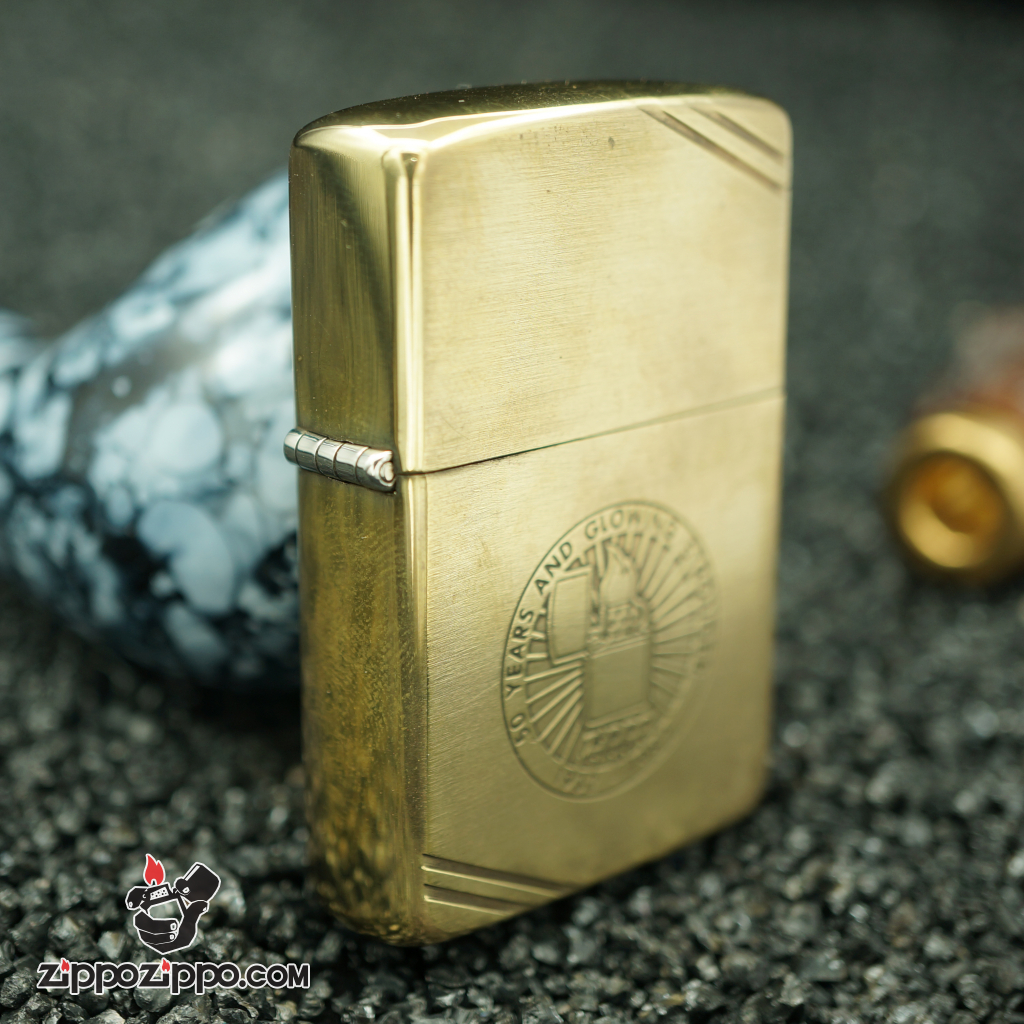 Zippo cổ đồng nguyên chất chu niên 1932-1982