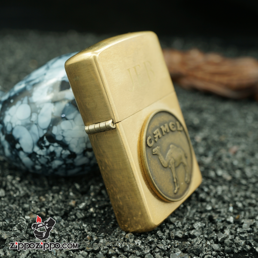 zippo cổ mầu đồng nguyên chất hình camel chu niên 1932 - 1992