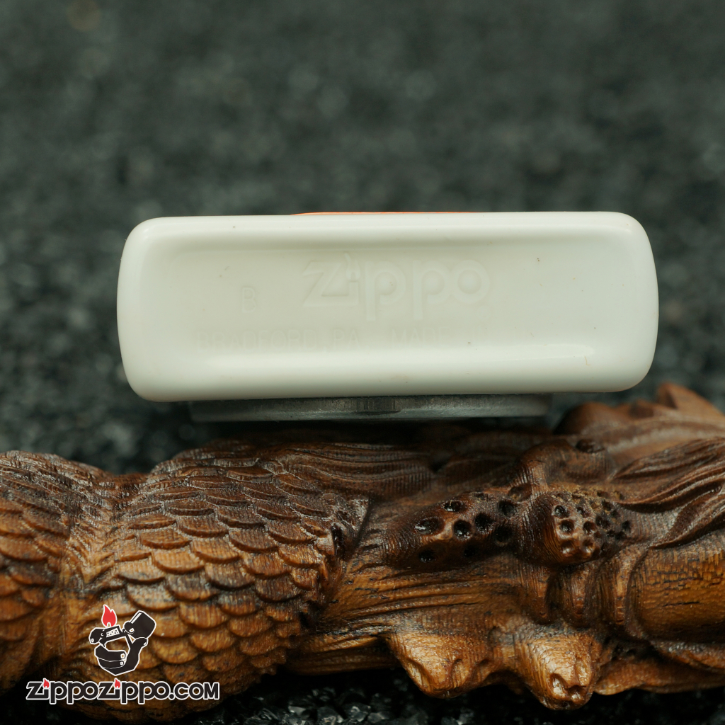zippo cổ trắng logo camel lạc đà sản xuất năm 1995
