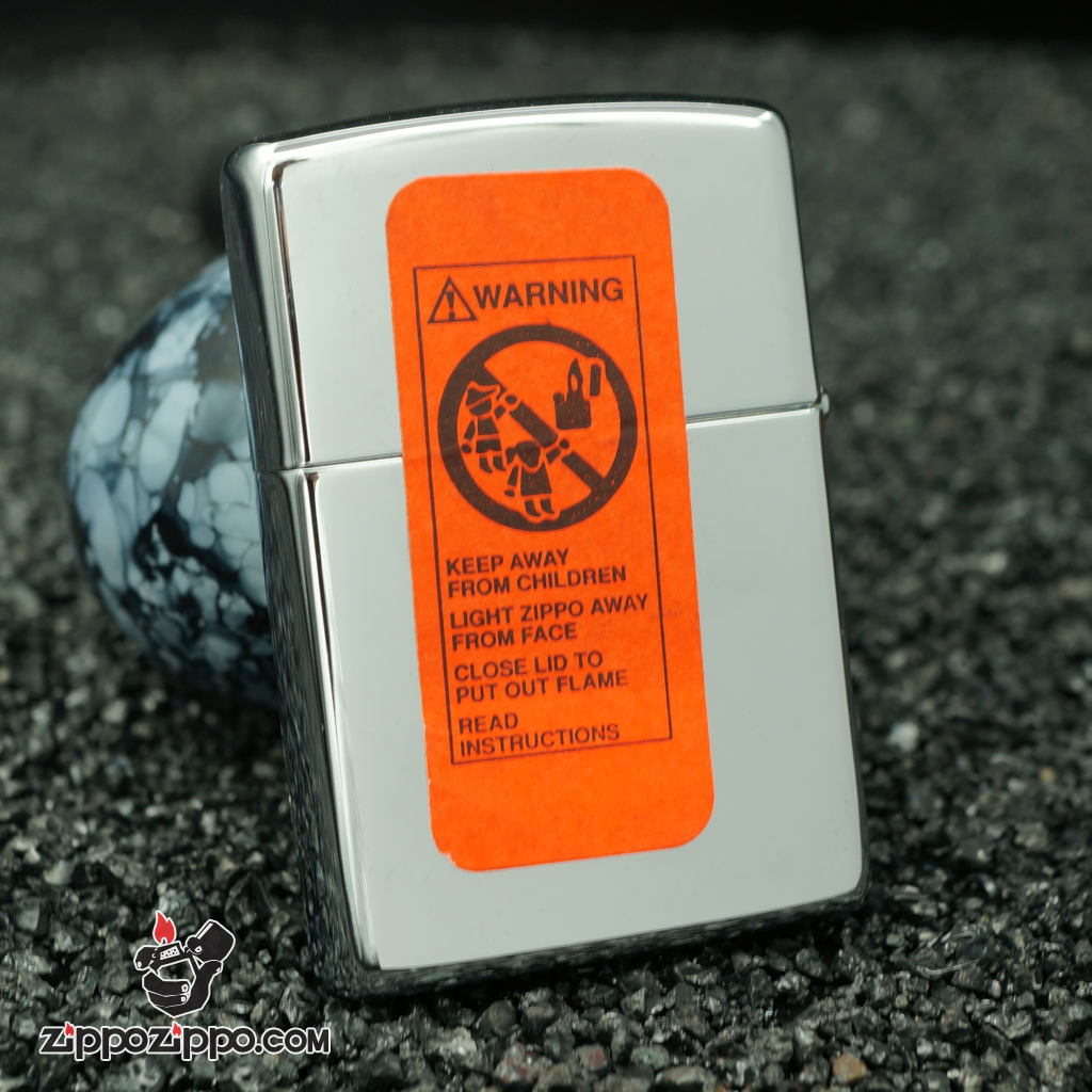 Zippo cổ mầu bạc camel khắc hình câu cá sản xuất năm 1995