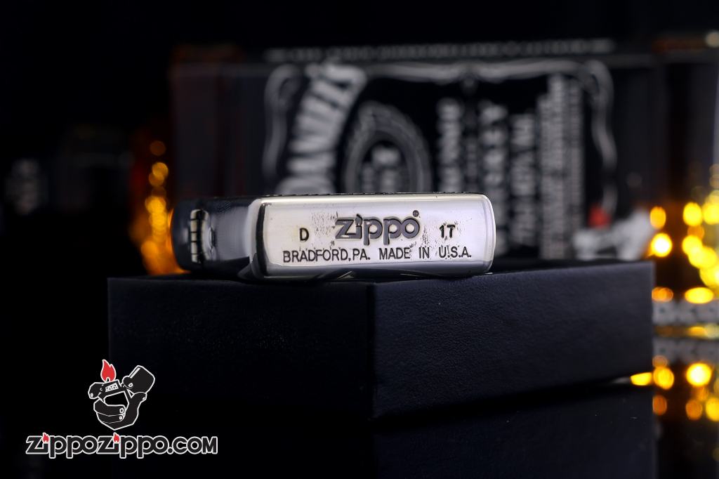 Bật Lửa Zippo MẠ Bạc Khắc Thời Gian Phiên Bản limited