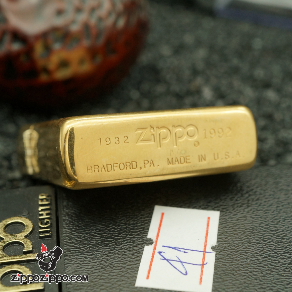 Zippo cổ chu niên sản xuất năm 1992