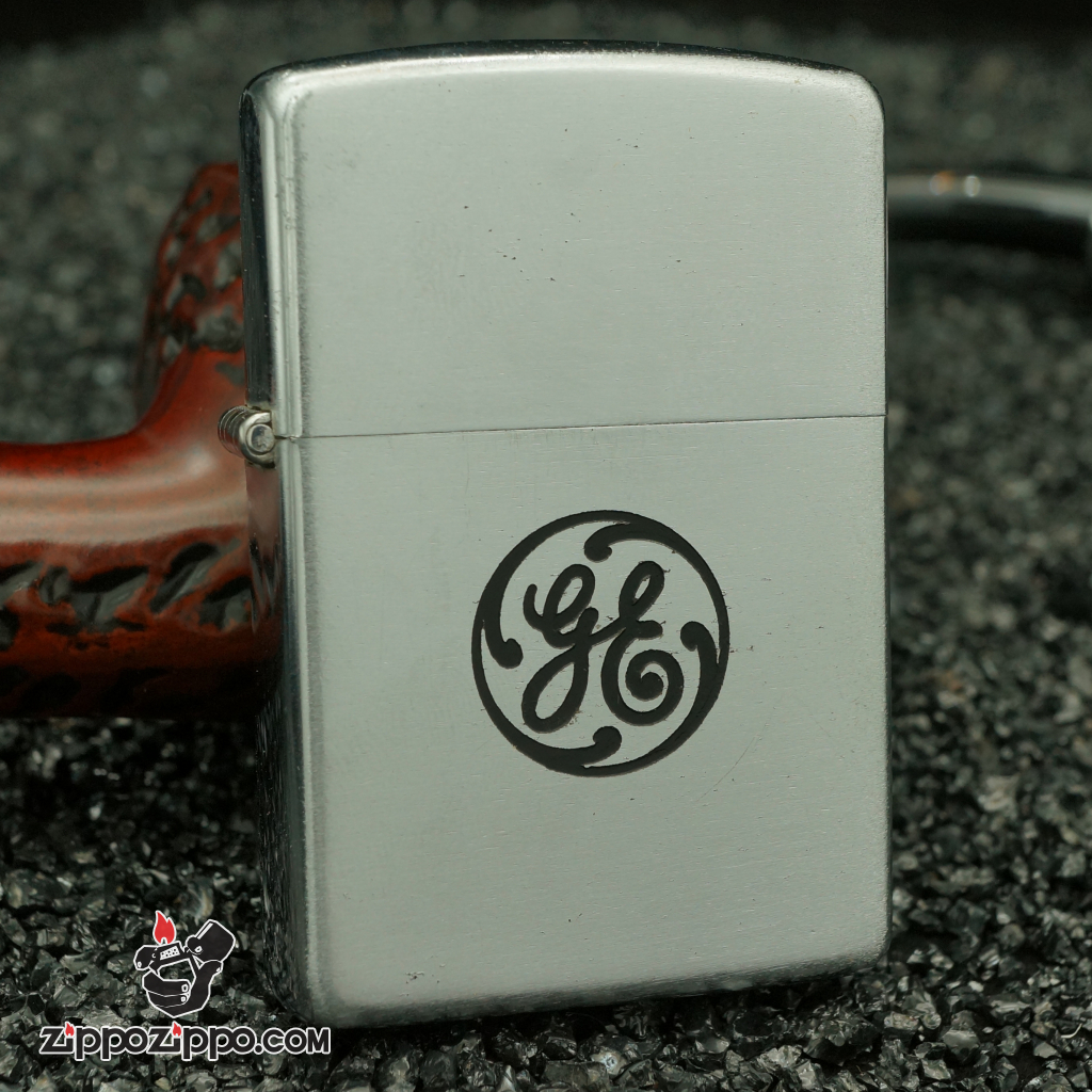 zippo cổ mầu bạc G:E sản xuất năm 1952