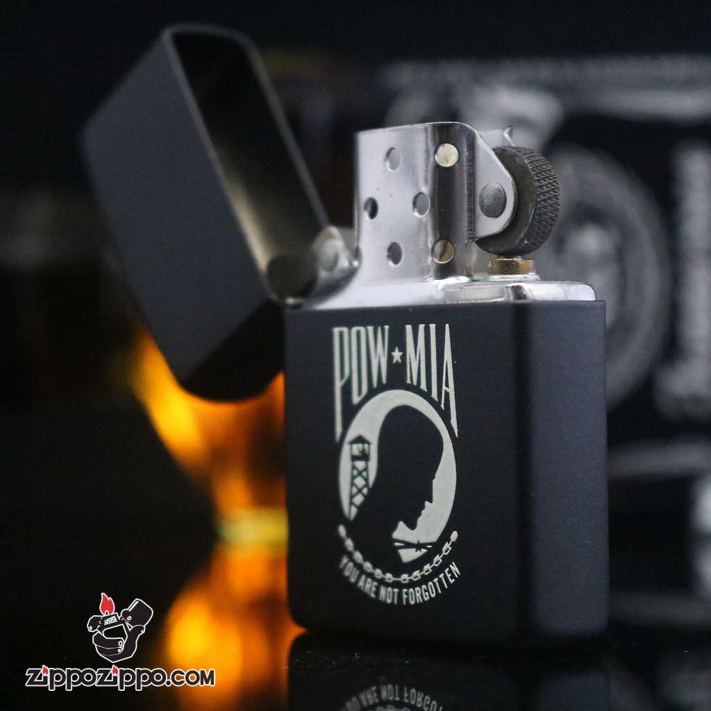 Zippo đời la mã sản xuất năm 1991 POW MIA