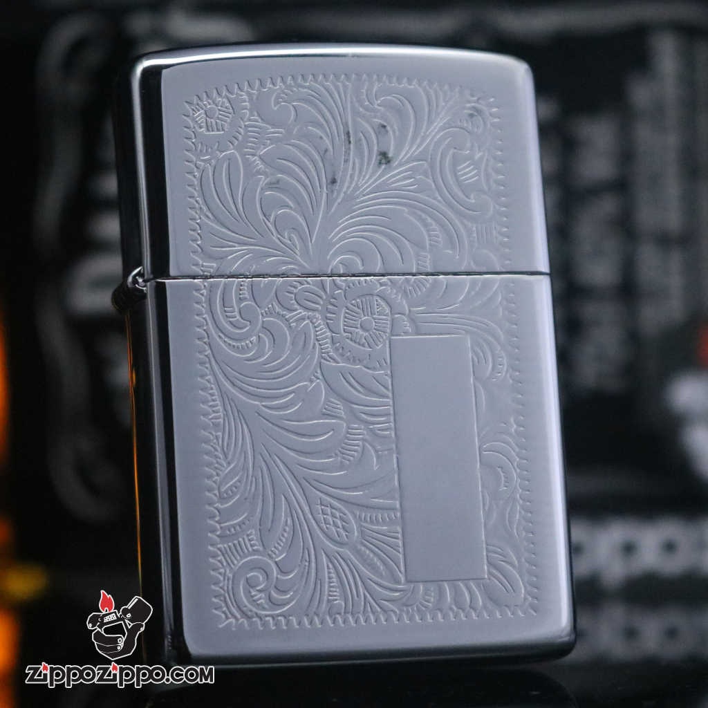 Zippo đời la mã sản xuất 1995 hoa văn ý venetian