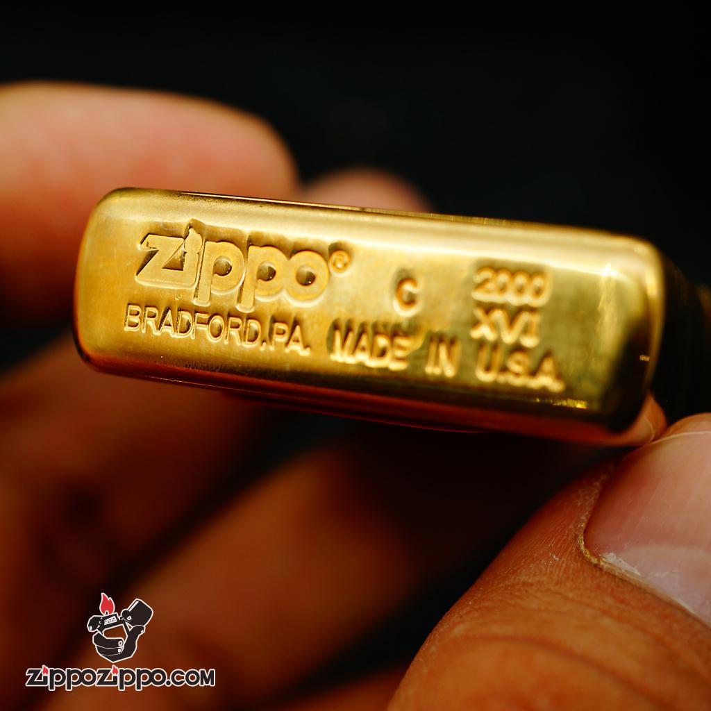 Zippo đời la mã sản xuất 2000 PETTY