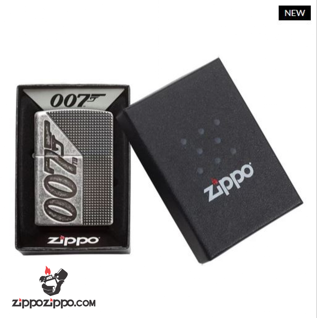 Zippo Armor Khắc  360 Mutilcut James Bond 007™