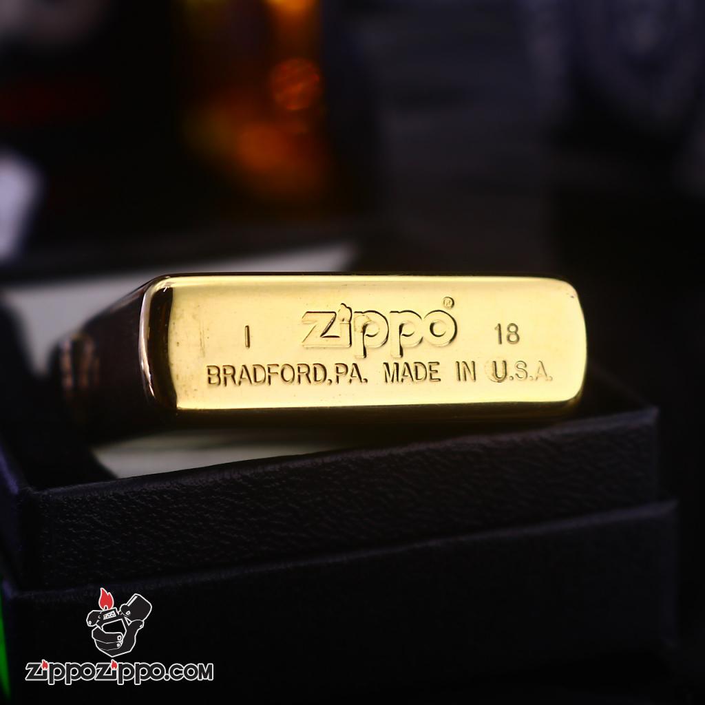 Zippo 29668 – Zippo Mazzi Samurai Girl High Polish Brass