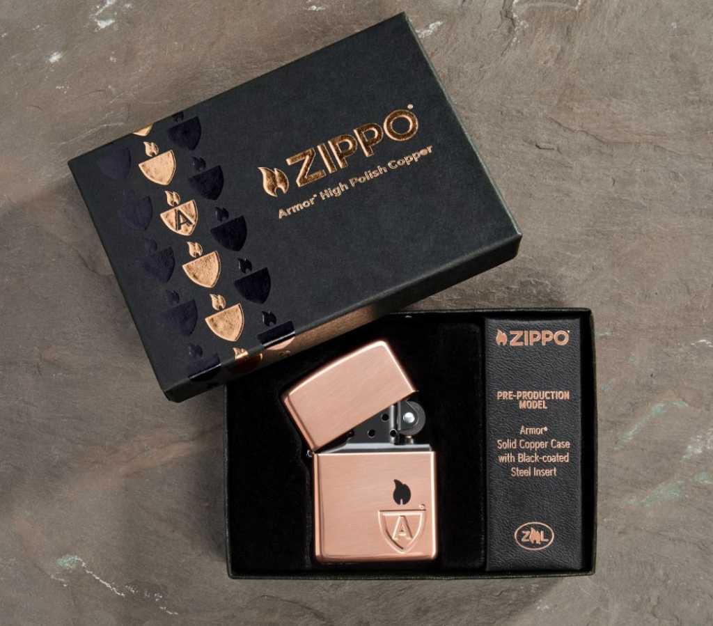 Bật Lửa ZIPPO Armor® Solid Copper -SKU 46171