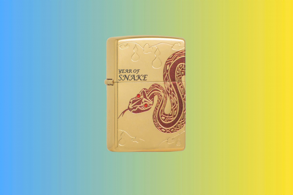 Zippo kỷ niệm năm Rắn 2025 phiên bản giới hạn 1000 chiếc thị trường Châu Á