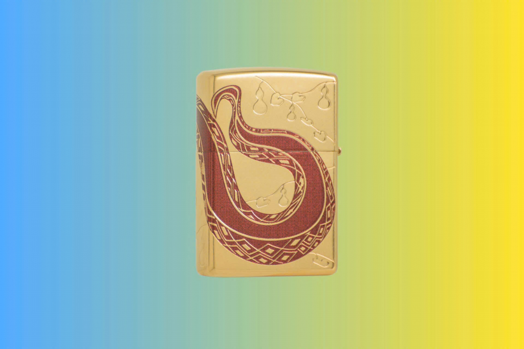 Zippo kỷ niệm năm Rắn 2025 phiên bản giới hạn 1000 chiếc thị trường Châu Á