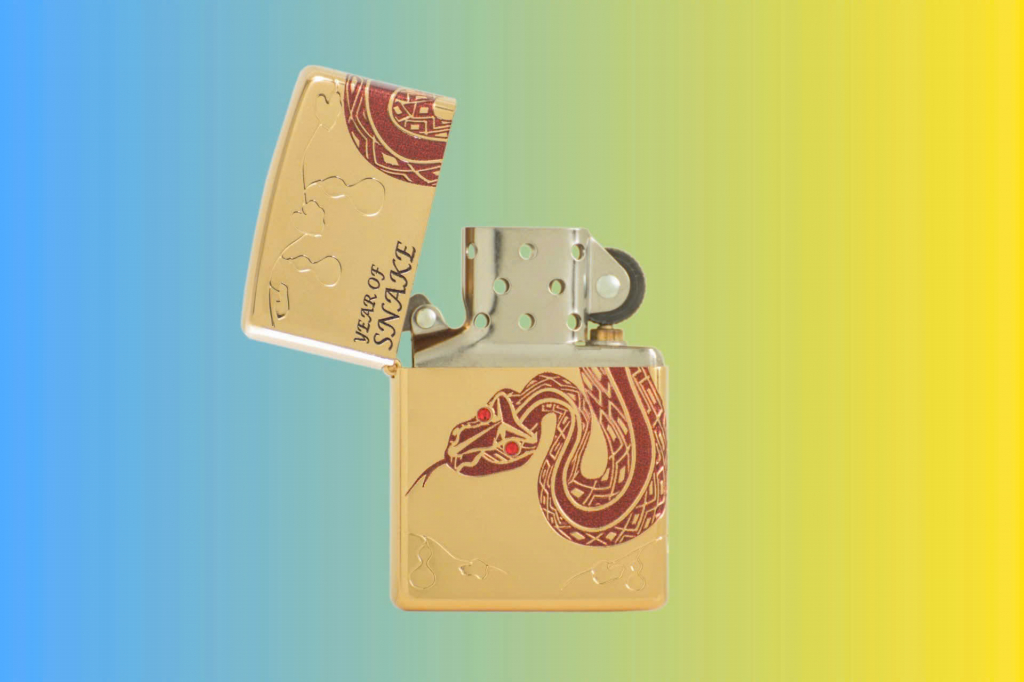 Zippo kỷ niệm năm Rắn 2025 phiên bản giới hạn 1000 chiếc thị trường Châu Á