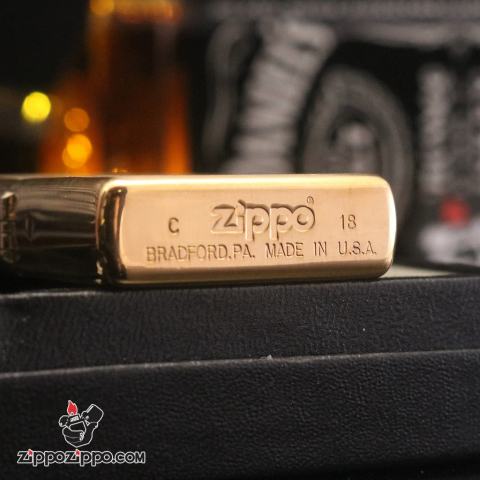 Bật Lửa Zippo 204 Đồng Khắc America