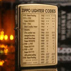 Bật Lửa Zippo 204 Khắc Zippo Lighter Codes - Mã SP: ZPC2229