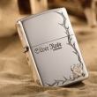 Bật lửa ZIppo Bạch kim khắc bông hồng