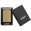 Bật Lửa Zippo Đồng Vân Xước Ngang Khắc Chữ SOLID BRASS - SKU 204 – Zippo Brushed Brass Engraved
