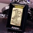 Bật lửa Zippo chính hãng đồng khắc hoa văn đối xứng amor