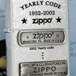 Bật lửa zippo chính hãng ORIGINAL kỷ niệm lần thứ 70 Màu bạc cổ - Mã SP: ZPC1742