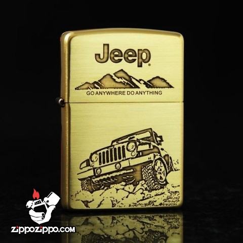 Bật lửa Zippo chính hãng phiên bản giới hạn xe JEEEP