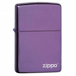 Bật lửa Zippo chính hãng Tím LOGO ZIPPO - Mã SP: ZPC0192