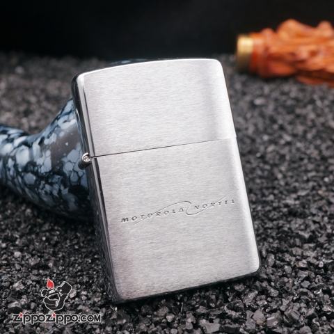 Bật lửa zippo cổ Motorola IX mầu bạc (1993)