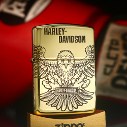 Bật Lửa Zippo Đồng Khắc Đại Bàng HARLEY DAVIDSON Bản ARMOR - Mã SP: ZPC3299-169 