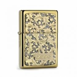 Bật lửa Zippo đồng khắc hoa văn Arabesque K5 - Mã SP: ZPC0390