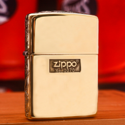 Bật lửa Zippo Khắc Chân Long Cạnh Viền Armor Limited - Mã SP:  ZPC4003-169