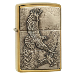 Bật lửa Zippo khắc đại bàng săn mồi - SKU 20854 - Mã SP: ZPC0132