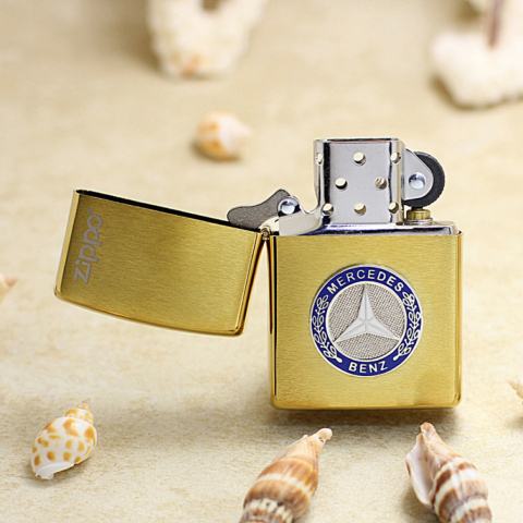 Bật lửa Zippo LOGO Mercedes-Benz  Hộp MICA