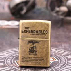 Bật Lửa Zippo Mạ Antique Brass Khắc The Expendables - Mã SP: ZPC2910