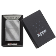 Bật Lửa Zippo Mạ Chrome Vân Đan Chéo - SKU 28182 – Zippo Diagonal Weave