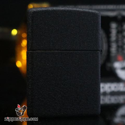 Bật Lửa Zippo Màu Đen Nhám Khắc Hình Tượng Nữ Thần Tự Do