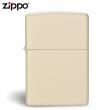 Bật Lửa Zippo Sơn Màu Trắng Kem - SKU 216 – Zippo Cream Matte