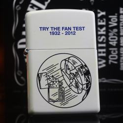 Bật Lửa Zippo Màu Trắng Try The Pan Test - Mã SP: ZPC2259