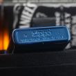 Bật Lửa Zippo Màu Xanh Khắc Mạ Vàng Hình Bao  JET