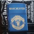 Bật Lửa Zippo Màu Xanh Khắc Mạ Vàng Logo Manchester United